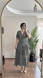 M*ngo Puantiyeli Elbise