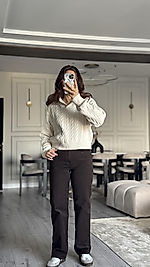 Z*ra Acı Kahve Straight Jean